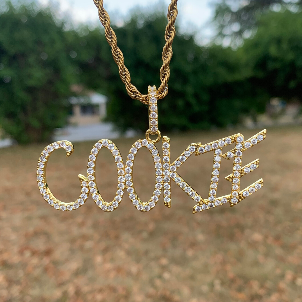 Baby boiling Custom Name Necklace XO