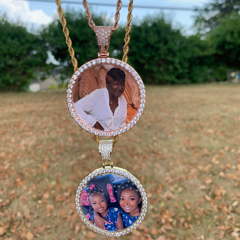 Custom 2025 portrait necklace