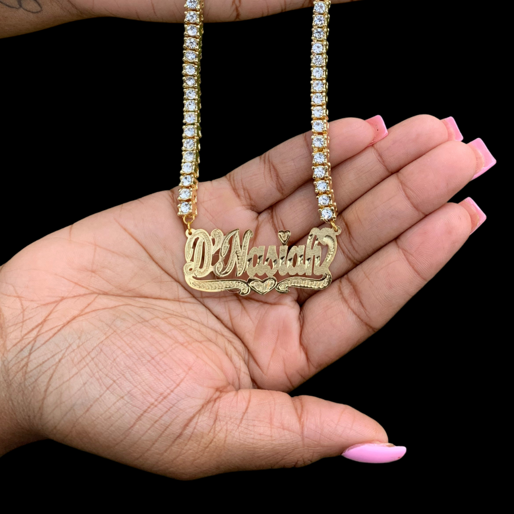 Custom 2025 nameplate chain