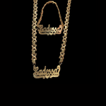DAR XO Necklace & Bracelet Set