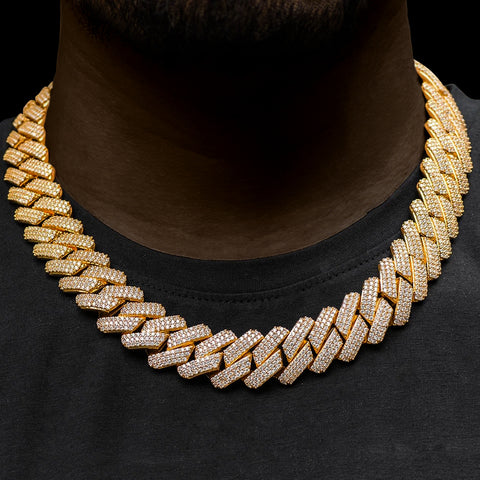 Diamond choker cuban link Clearance