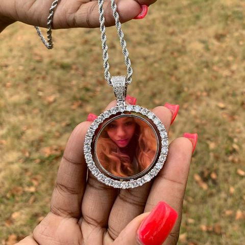 Custom picture 2025 pendant necklace